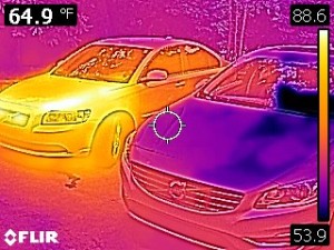 Vehicle heat pattern